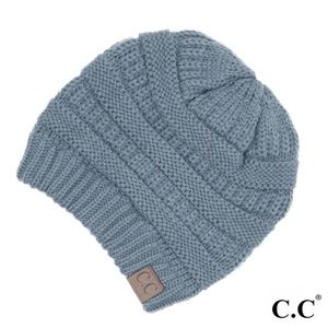 CC Winter Beanie Original Authentic Hat - Denim